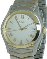 Pre-Owned EBEL CLASSIC WAVE 18KT GOLD/STEEL