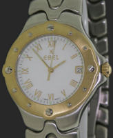 Pre-Owned EBEL SPORTWAVE 18KT GOLD BEZEL