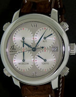 Pre-Owned JACOB & CO. 5 WORLD TIMES AUTOMATIC