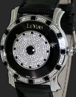 Pre-Owned LE VIAN BLACK AND WHITE DIAMOND