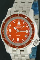 Pre-Owned MUHLE GLASHUTTE RASMUS 1000M ORANGE DIAL