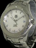 Pre-Owned TAG HEUER LINK MOP DIAMOND DIAL DIVER