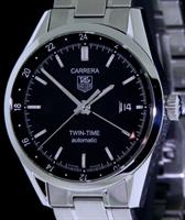 Pre-Owned TAG HEUER CARRERA TWIN-TIME AUTOMATIC