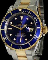 Pre-Owned ROLEX SUBMARINER 18KT GOLD AND STEEL