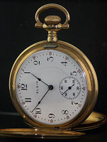 Pre-Owned ELGIN 14KT SOLID GOLD HUNT CASE