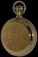 Pre-Owned HAMILTON 14KT SOLID GOLD HUNTER CASE
