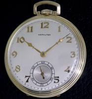 Pre-Owned HAMILTON 14KT GOLD FILLED CASE