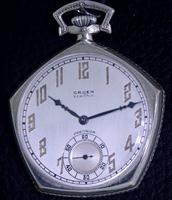 Pre-Owned GRUEN PENTAGON GOLD FILLED