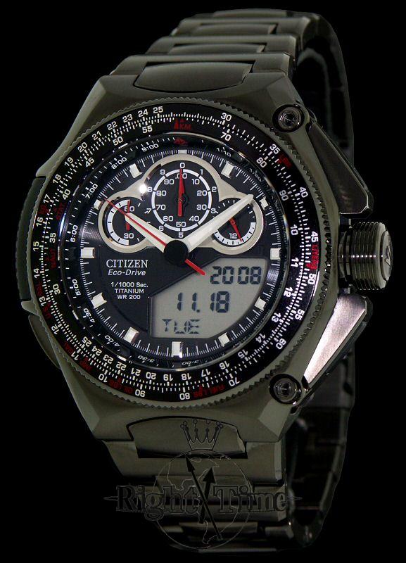 Citizen Promaster Blk Titan jw0035-51e - Citizen Promaster wrist watch
