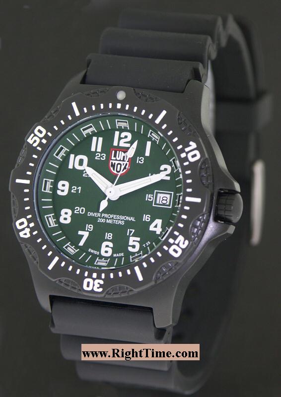 Luminox Black Ops Green Dial a8417 - Luminox Sea Collection wrist