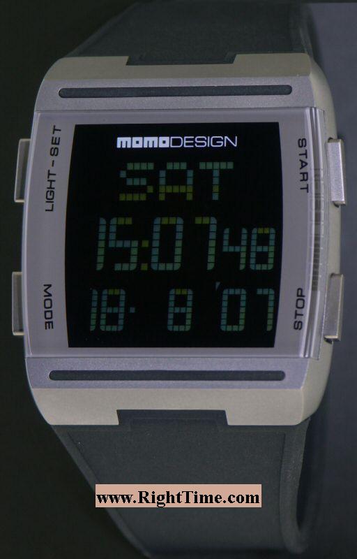 Digital In Large Titanium Case md078-02sl-rb - Momodesign Digital