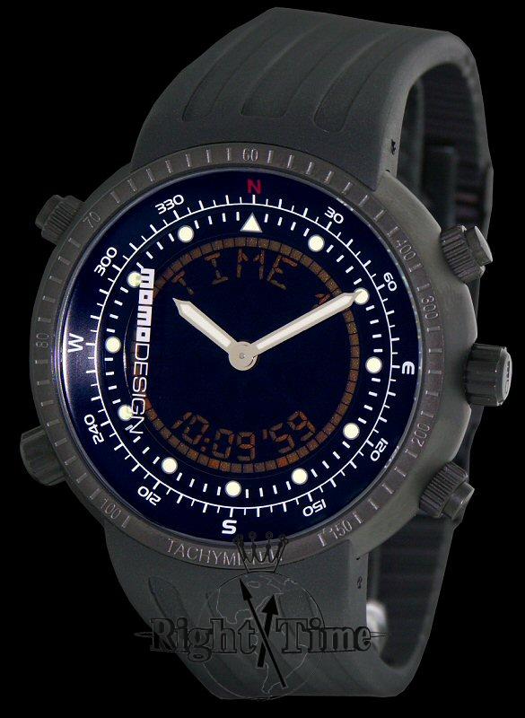 Diver Explorer All Black md182-bk-exp-01-bk - Momodesign Diver