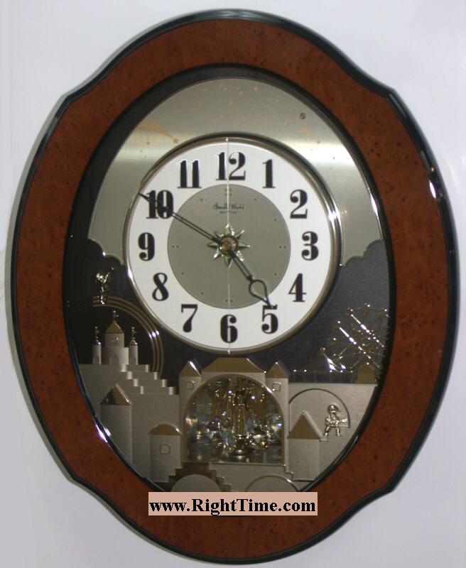 Rhythm Timecracker Clock 4mh752 - Rhythm Sound & Motion clock