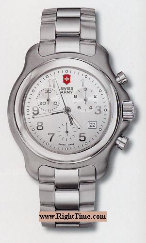 Officer`s 1884 Chrono 24712 - Victorinox Swiss Army I.n.o.x.  display picture 3