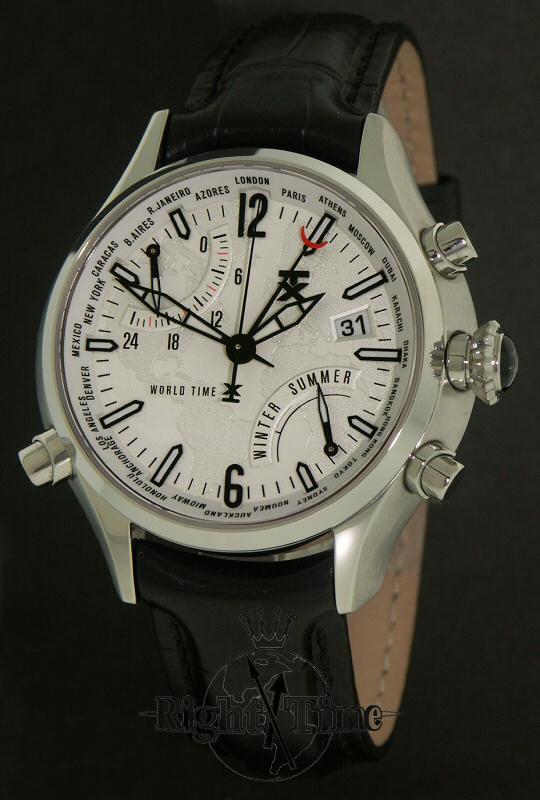 World Time 500 White Dial t3b841 - Tx Technoluxury World Time 