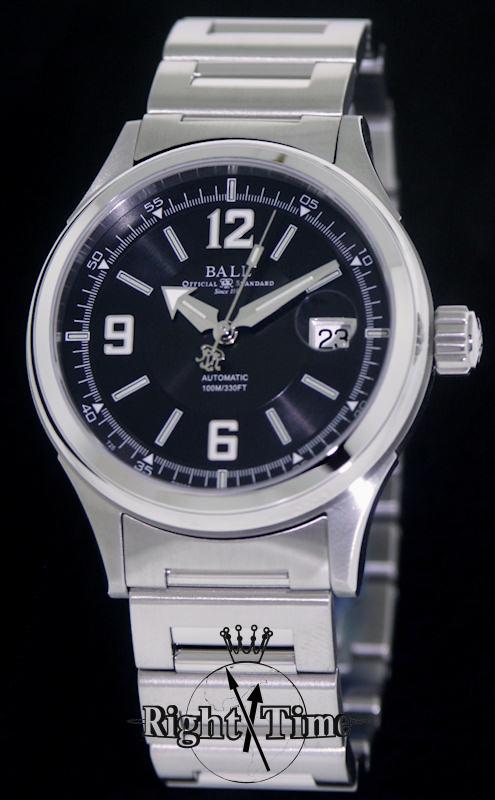 Fireman Racer Black And White nm2088c-s2j-bkwh - Ball  display picture 2