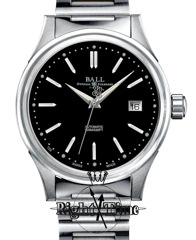 Fireman Classic Black Dial nm2098c-sj-bk - Ball Fireman wrist watch