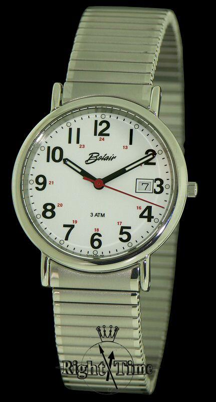 Easy Reader W/ Date a4152w/x-ff - Belair Men Dress wrist watch