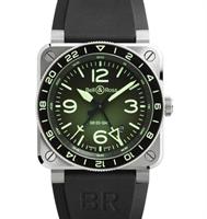 Bell & Ross Watches BR0393-GN-ST/SRB