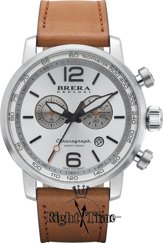 Dinamico Chrono Silver Dial brdic4402 - Brera Orologi Dinamico