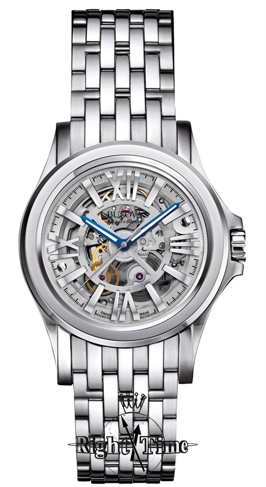 Accu Swiss Skeleton Automatic 63a123 - Bulova Accu-Swiss wrist watch