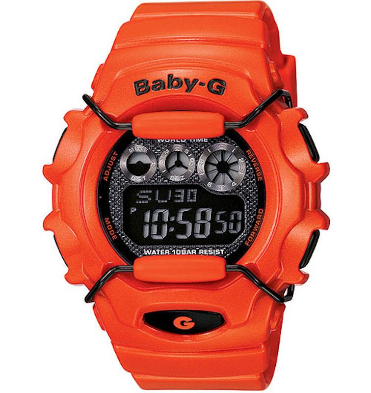 Baby-G Alarm Orange bg1006sa-4b - Casio Baby-G wrist watch