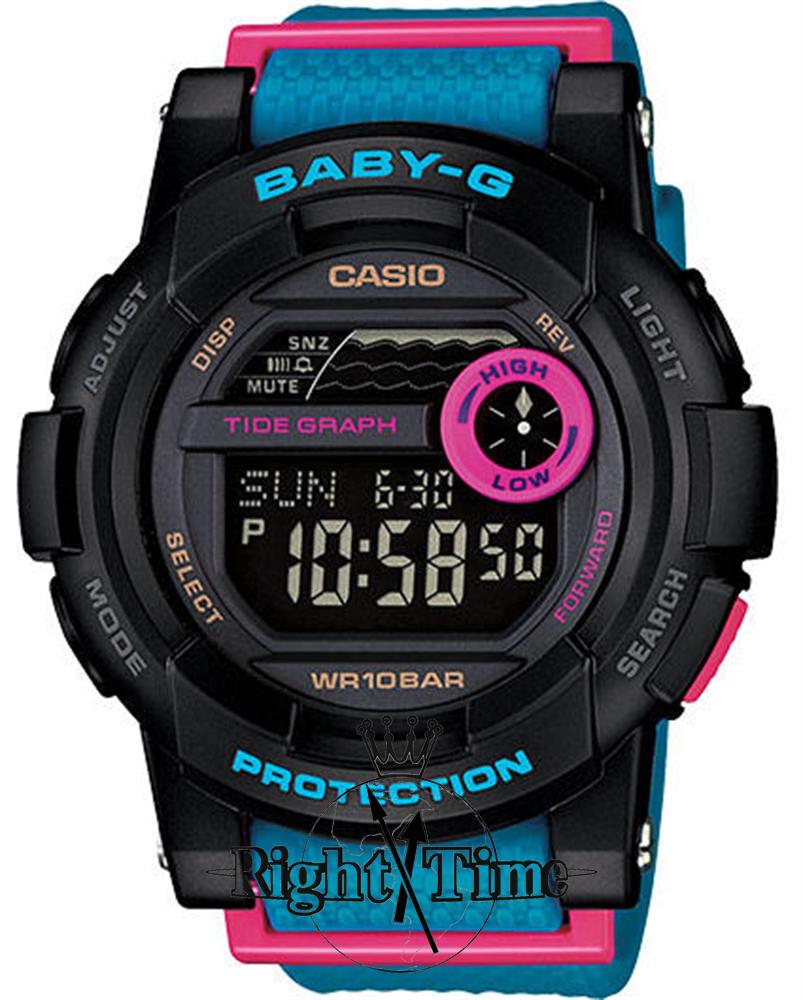 Baby-G Urban Digi Blk/Teal/Pnk bgd180-2 - Casio Baby-G wrist watch
