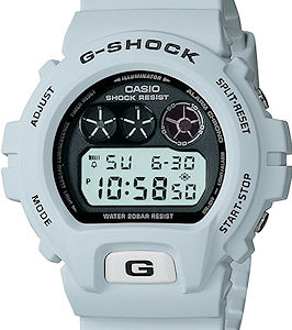 G-Shock Classic Black/White dw6900fs-8 - Casio G-Shock wrist watch