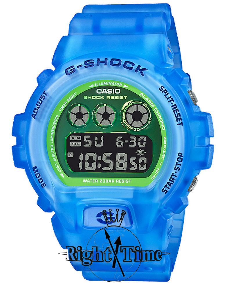G-Shock Blue/Green dw6900ls-2 - Casio G-Shock wrist watch