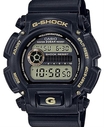 G-Shock Classic Black W/Gold dw9052gbx-1a9 - Casio G-Shock wrist watch
