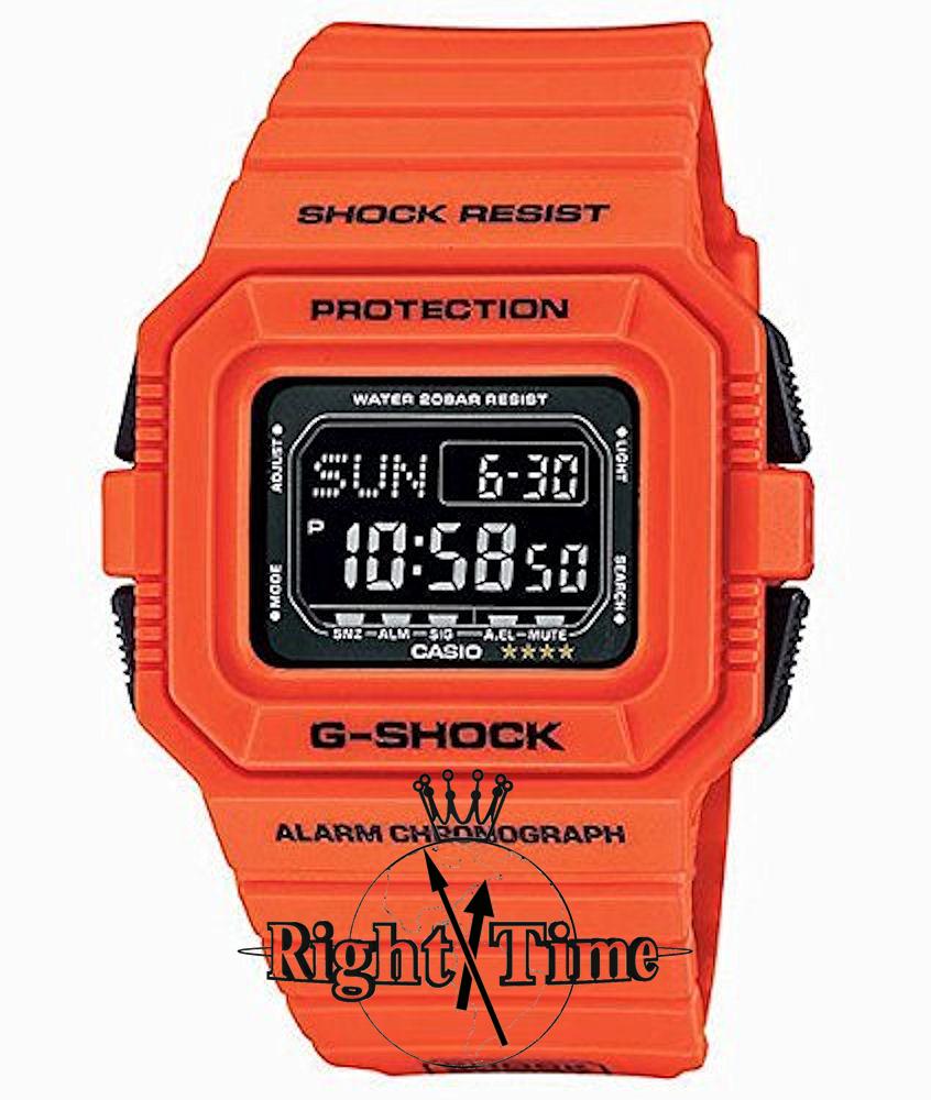 G-Shock Digital Vintage Orange dwd5500mr-4 - Casio G-Shock wrist watch