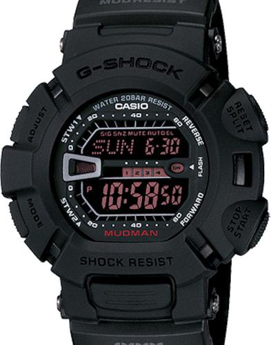 G-Shock Mudman Black g9000ms-1 - Casio G-Shock wrist watch