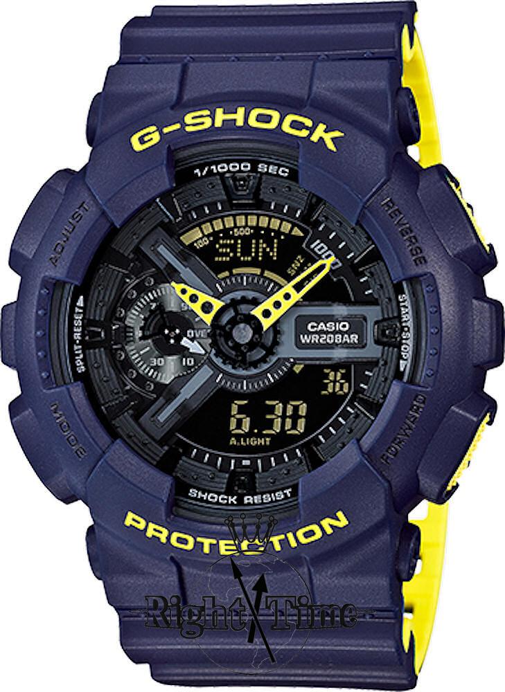 G-Shock Ana/Digi Navy Blue ga110ln-2a - Casio G-Shock wrist watch
