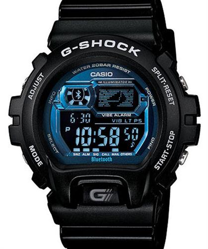 G-Shock W/ Bluetooth Black/Blu gb6900b-1b - Casio G-Shock wrist watch