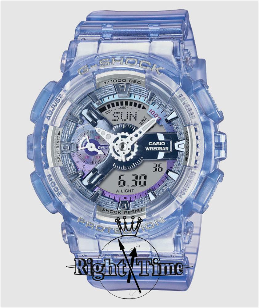 G-Shock Transparent Violet gma-s110vw-6a - Casio G-Shock