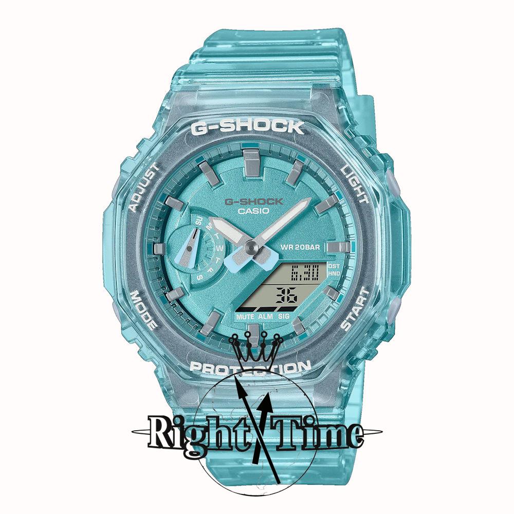 CASIO G-SHOCK クリア腕時計 スケルトン素材で内部部品を見せる“G-SHOCK” | CASIO