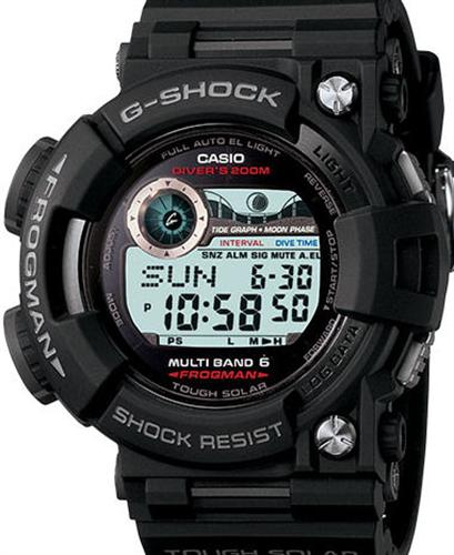 Casio Men's Solar Powered G-Shock Watch with Atomic Timekeeping