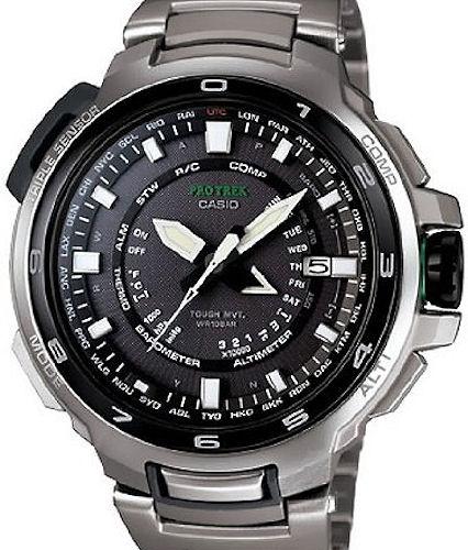 Titanium Solar prx7001t-7 - Casio Protrek wrist watch