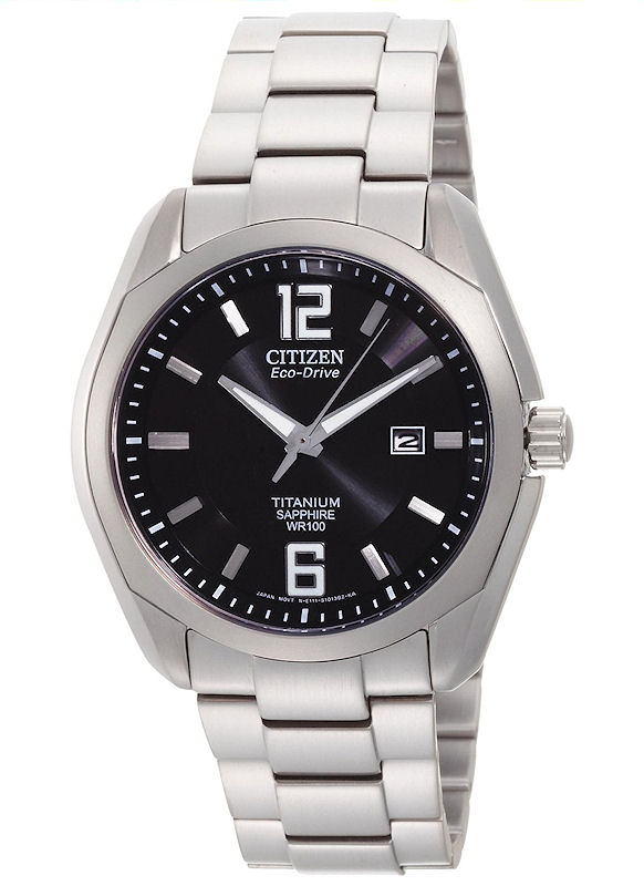 Titanium Black Dial bm7080-54e - Citizen Everyday Sport wrist watch