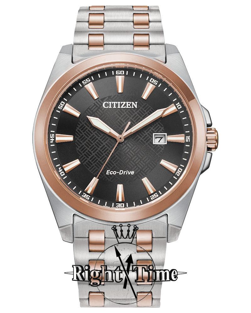 Corso 2-Tone Black Dial bm7536-53x - Citizen Eco-Drive wrist watch