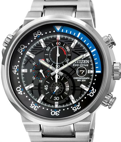 Endeavor Black/Blue ca0440-51e - Citizen Everyday Sport wrist watch