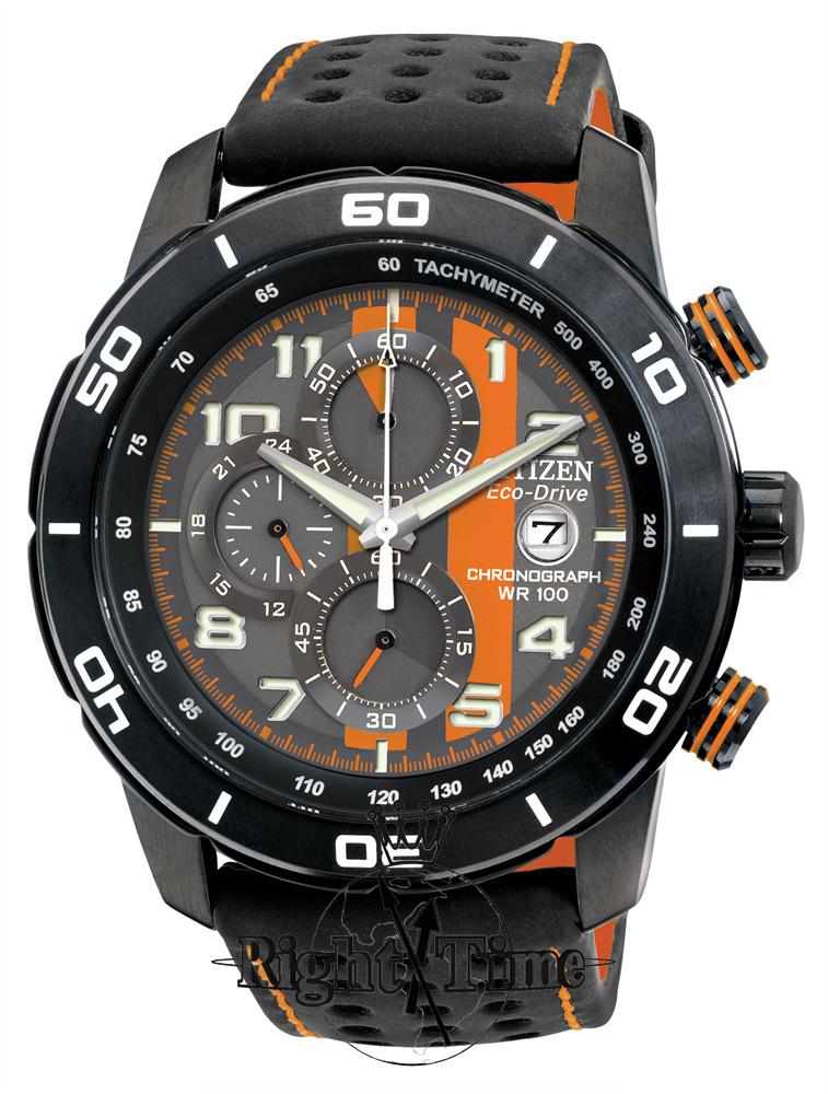 Primo Black/Orange ca0467-11h - Citizen Everyday Sport wrist watch