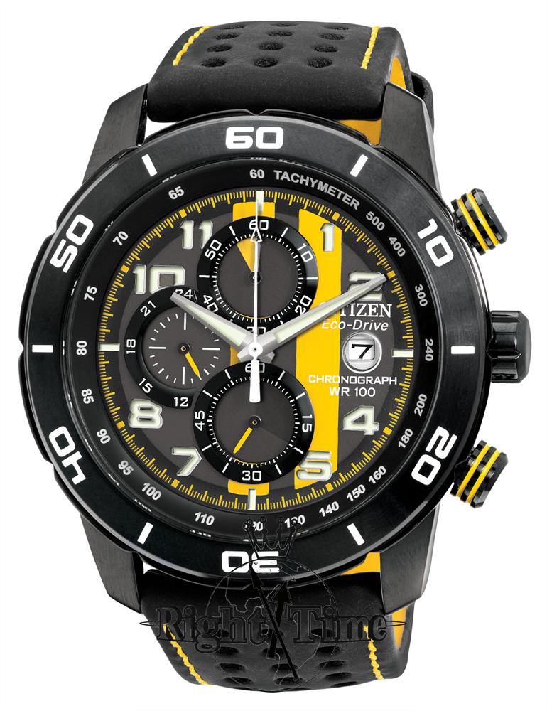 Primo Black/Yellow ca0467-38e - Citizen Everyday Sport wrist watch