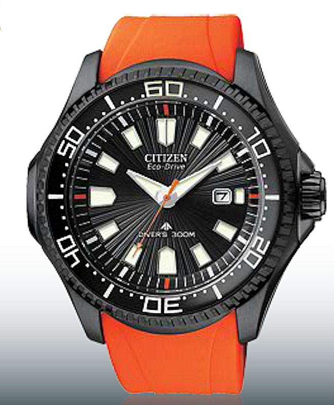 CITIZEN PROMASTER クロノグラフ オレンジ bn0088-03e.jpg