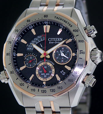 Titanium And Rose Gold bz0016-50e - Citizen Signature wrist watch