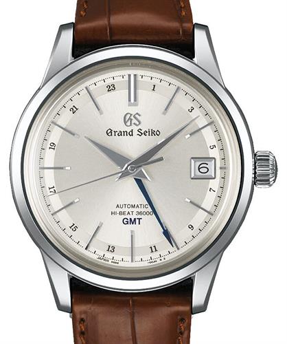 Hi-Beat Automatic Gmt Silver sbgj217g - Grand Seiko Hi-Beat wrist watch