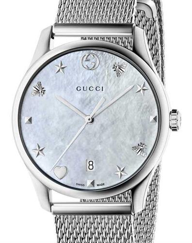 G Timeless Emblem Hour Markers ya   Gucci G Timeless wrist