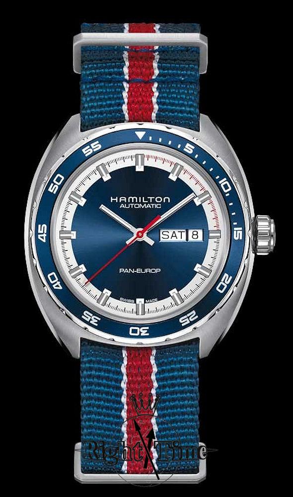 Pan-Europ Auto Day/Date h35405741 - Hamilton American Classic wrist watch