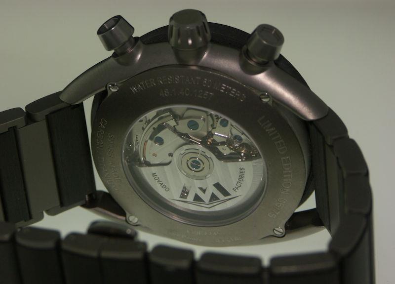 movado parlee titanium