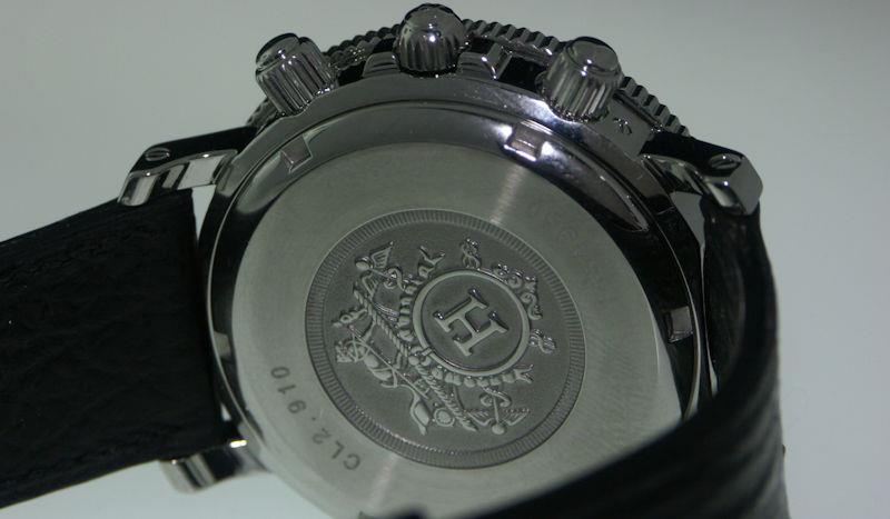 Hermes Clipper Chronograph Quartz cl2.910 - Pre-Owned Mens  display picture 1